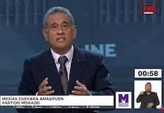 Mesías Guevara asegura que fortalecerá Beca 18 y dará créditos para jóvenes indígenas