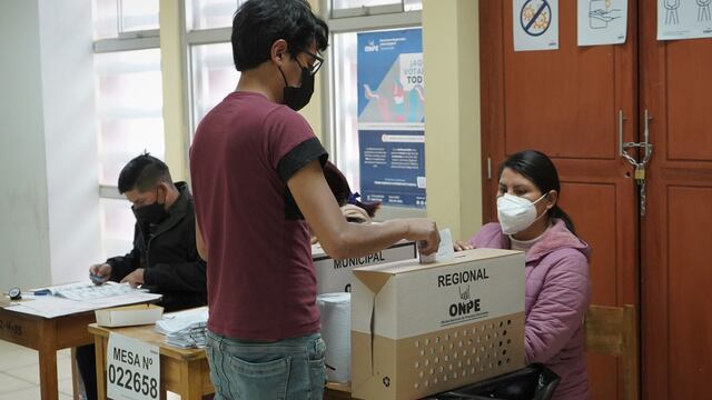 Elecciones: Votos blancos y nulos suman el 20 % en la región Junín 