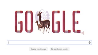 Google celebra nuestras Fiestas Patrias con un doodle 