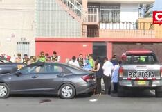 Sicarios acribillan a taxista y pasajera en el Callao