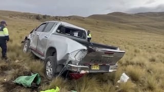 Accidente deja un muerto y tres heridos en la sierra de La Libertad