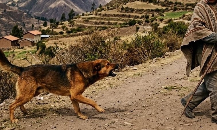 Perro es un verdadero peligro