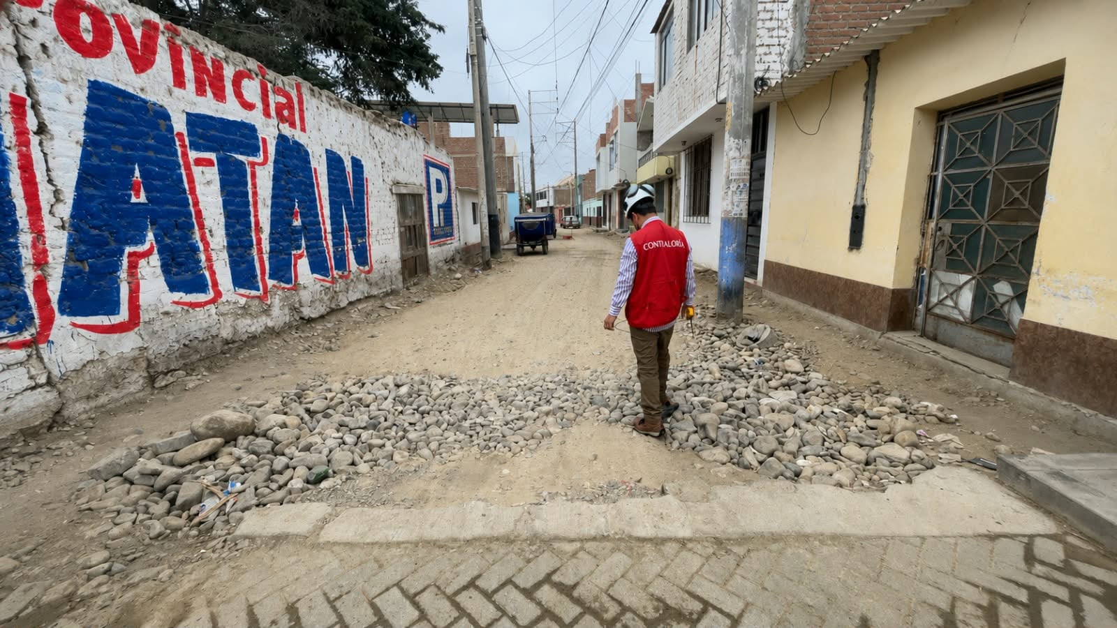 Contraloría advierrte que son tres proyectos viales donde se constató el abandono de los frentes de trabajo y la ausencia de personal.