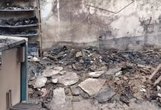 Trujillo: Incendio reduce a cenizas un taller de calzado en Florencia de Mora