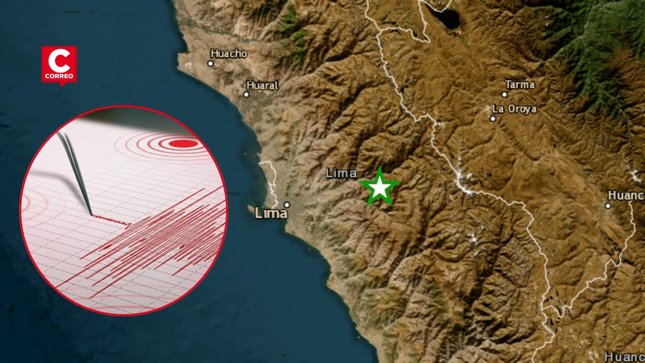Sismo de magnitud 3.7 se registró esta madrugada en Matucana, según el IGP