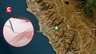Sismo de magnitud 3.7 se registró esta madrugada en Matucana, según el IGP
