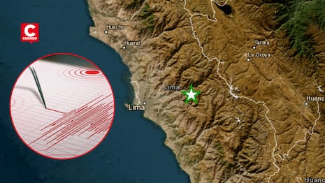 Sismo de magnitud 3.7 se registró esta madrugada en Matucana, según el IGP