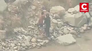 Delincuente se lanza al río Rímac en un intento por evitar ser detenido en El Agustino (VIDEO)