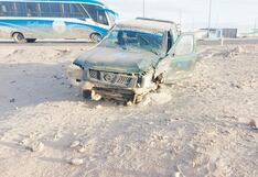 Arequipa: Choque en Panamericana Sur deja dos heridos en La Joya