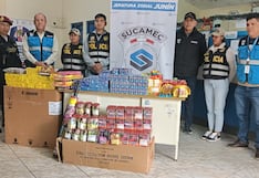 Junín: Masivo decomiso de pirotécnicos no autorizados en Huancayo y Chupaca durante operativos