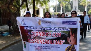 Piura: Sensibilizan a conductores para prevenir accidentes durante las fiestas de fin de año