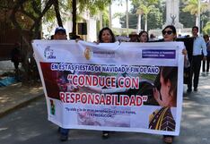 Piura: Sensibilizan a conductores para prevenir accidentes durante las fiestas de fin de año