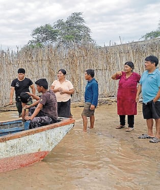 Más de mil familias afectadas por lluvias en Chiclayo. Foto: Diario Correo.