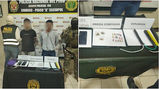 Pisco: caen presuntos integrantes de “los detonadores de la 05 de diciembre” con explosivos
