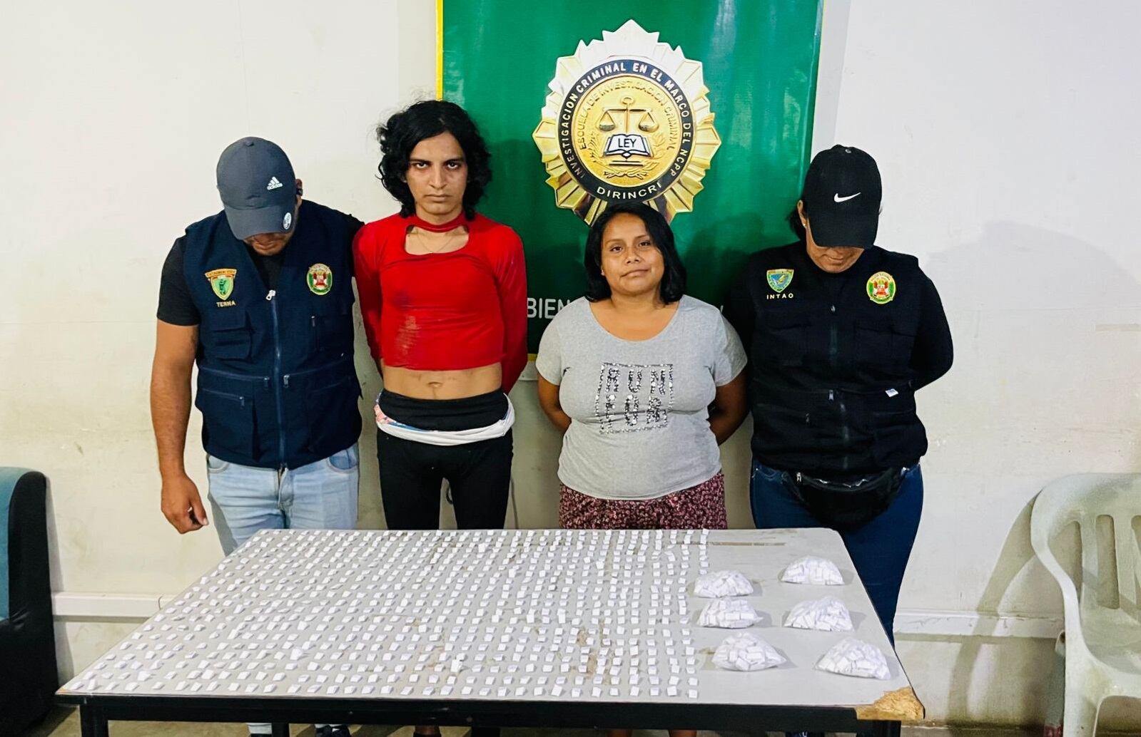 Giancarlos Nicolás Figueroa Manrique y Mayra Alejandra Ramos Herrera se encuentran en la carceleta de la Seandro mientras dure las investigaciones preliminares