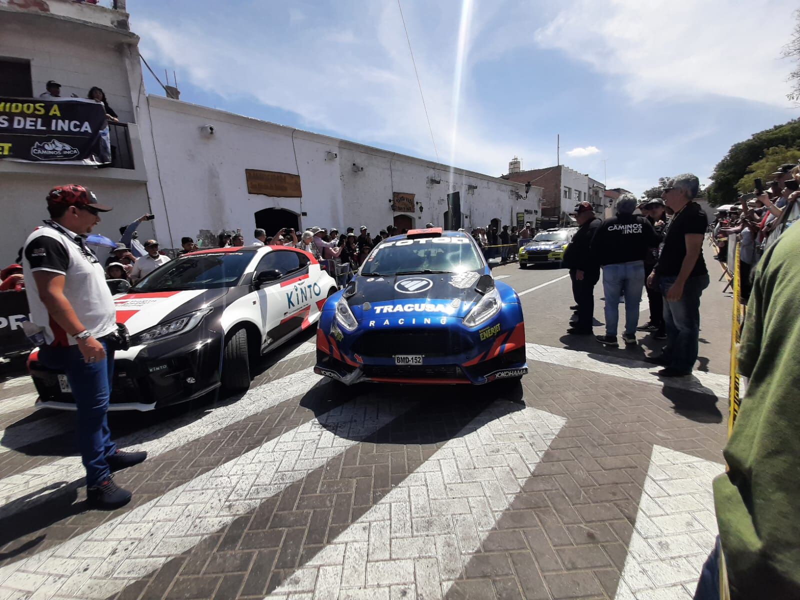 Decenas admiraron a los competidores de Caminos del Inca 2023. (Foto: GEC)