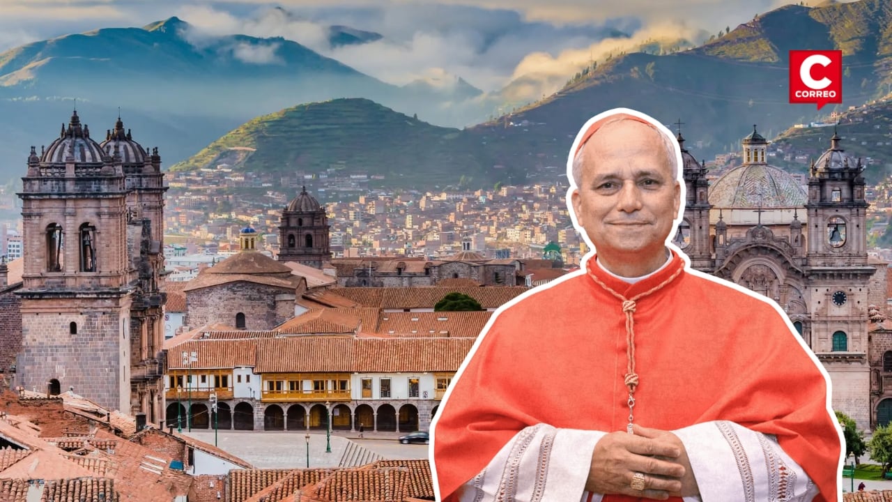 Cusco recibe a delegación del Vaticano para coordinar llegada del papa León XIV al Perú. Composición: Diario Correo.