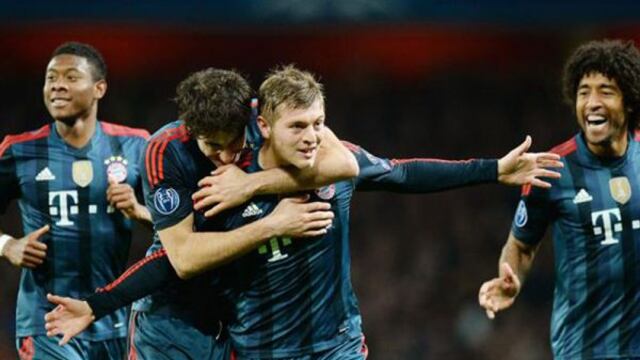 Liga de Campones: Bayern Munich le ganó 2-0 a Arsenal