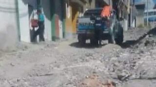 Vehículo de serenazgo traslada cajas de cerveza y genera indignación en Ayacucho