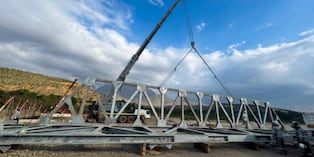 Trabajos en puente modular avanzan para beneficio de Gran Chimú, Otuzco y Sánchez Carrión.