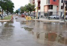 Calles de Trujillo quedaron contaminadas con aguas servidas tras colapso de alcantarillado