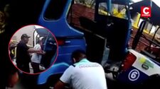 Independencia: Conductor desmanteló su mototaxi para evitar que se lo lleven al depósito (VIDEO)
