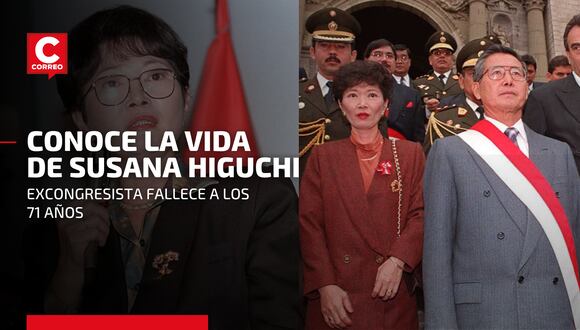Susana Higuchi falleció a los 71 años: conoce la vida política de la exprimera dama