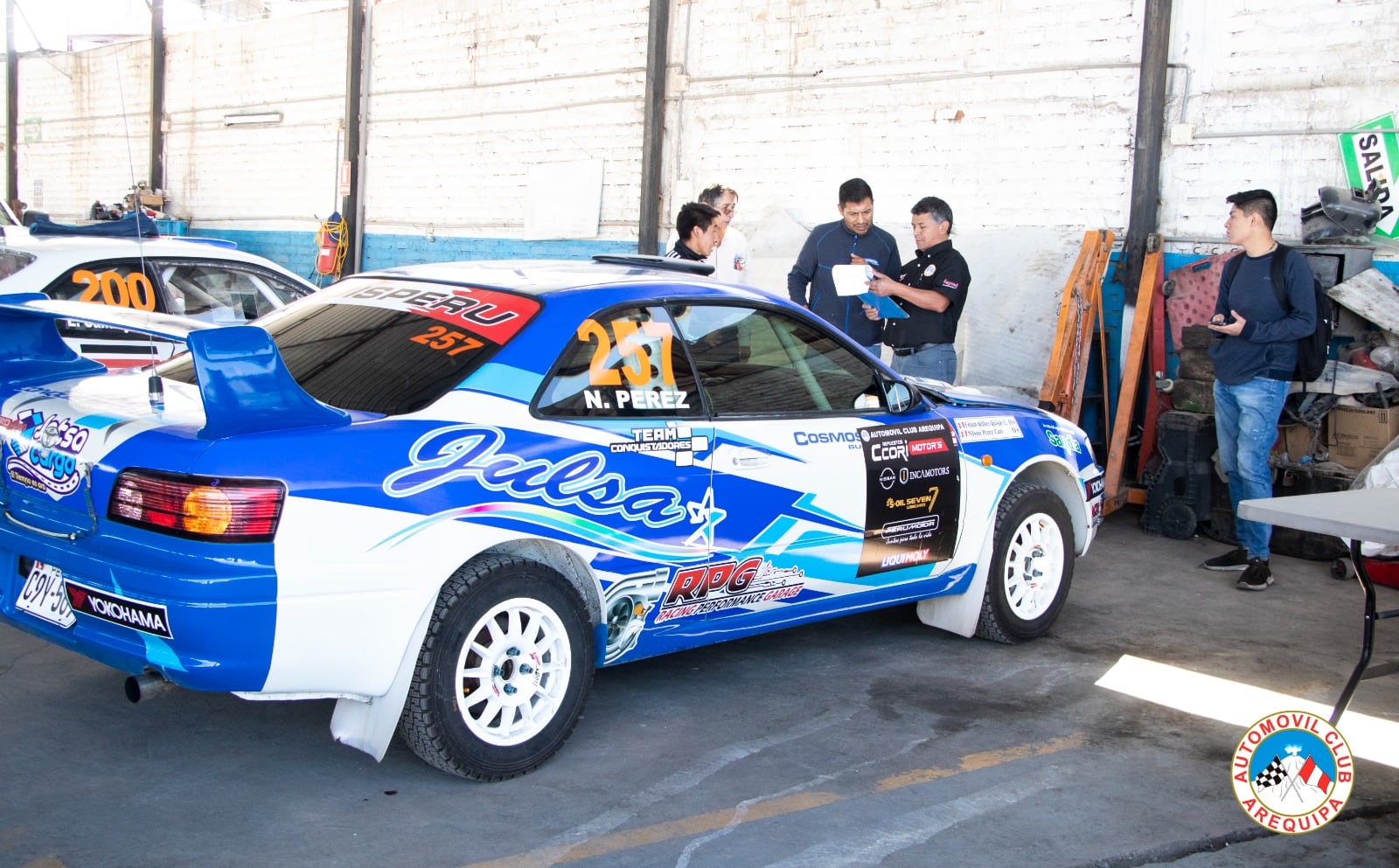 Competencia automovilística en Mollendo. Foto: ACA.