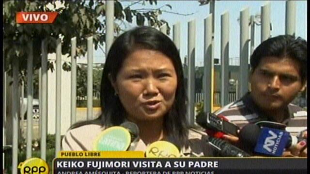 Keiko Fujimori: "Tenemos la esperanza que el indulto se dé en las próximas semanas"