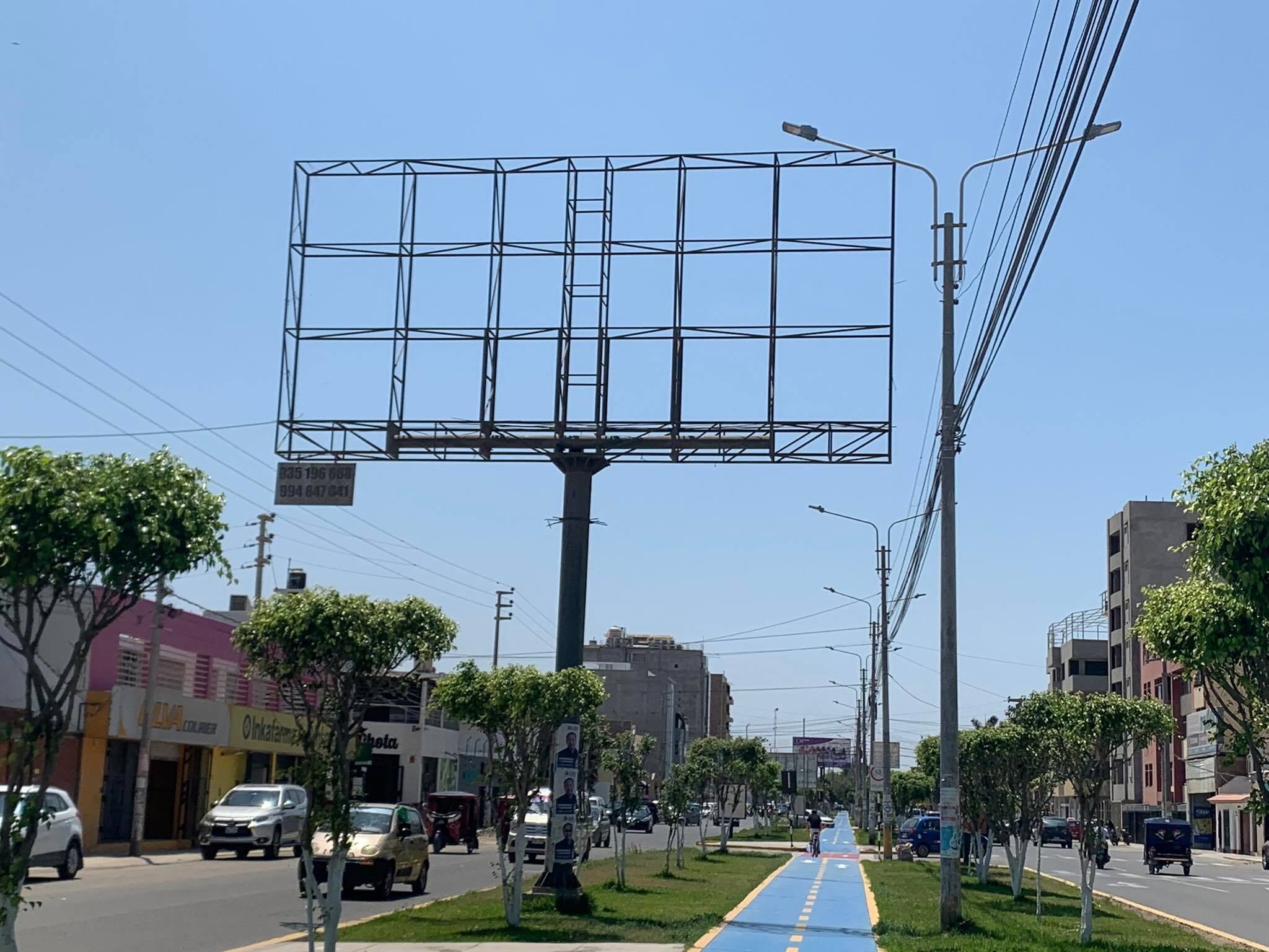 Cuarenta paneles deberán ser desmontados por la comuna.