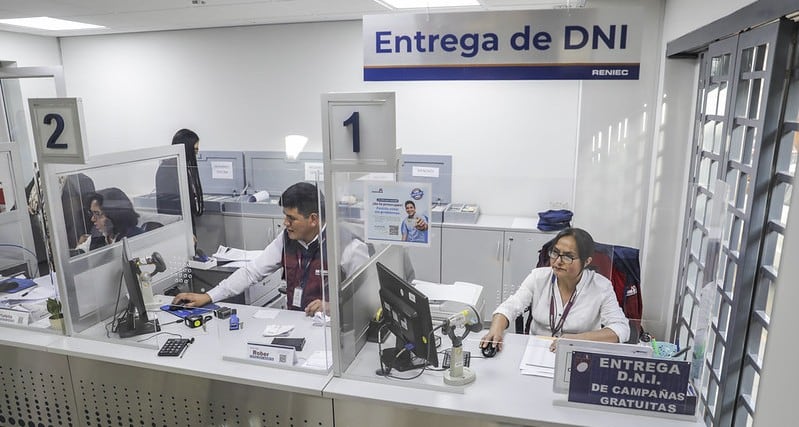 Reniec atenderá este sábado 22 de agosto en cinco sedes de la región Arequipa. Foto: Reniec.