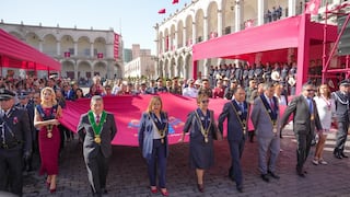 Autoridades saludan a Arequipa en su mes jubilar por el 486.° Aniversario de fundación (FOTOS)