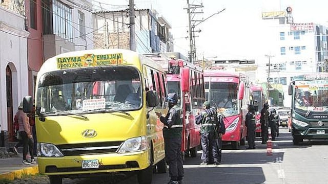 Arequipa: Buses, combis y taxis para cubrir demanda en las elecciones
