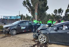 Concepción: Conductor invade carril contrario provoca violento choque y huye (FOTOS)