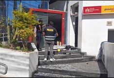 Nasca: delincuentes hacen estallar cajero de Caja Ica y huyen con fuerte suma de dinero