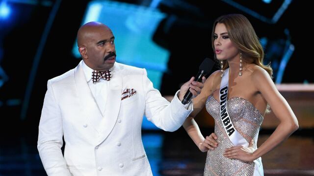​Twitter: Miss Colombia consulta si concede entrevista a Steve Harvey
