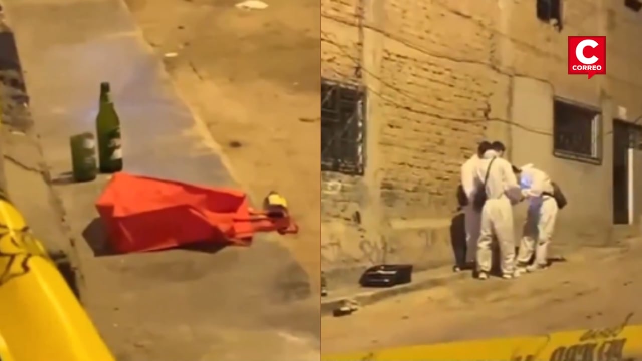 SJL: feroz balacera durante celebración dejó un fallecido y dos personas heridas. Composición: Diario Correo.