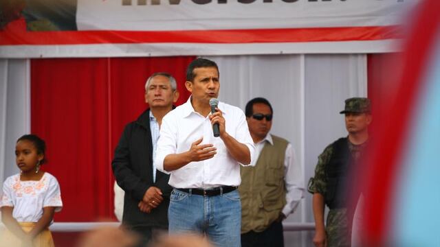 Ollanta Humala: "No hay que darle ventaja al terror"