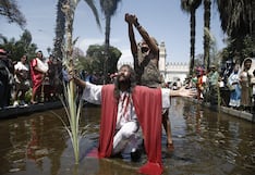 Semana Santa 2026: Así fue la representación del bautizo de Jesús en el Rímac (FOTOS)