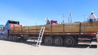 Instalan puesto de control en Arequipa para frenar el tráfico ilegal de madera y animales silvestres
