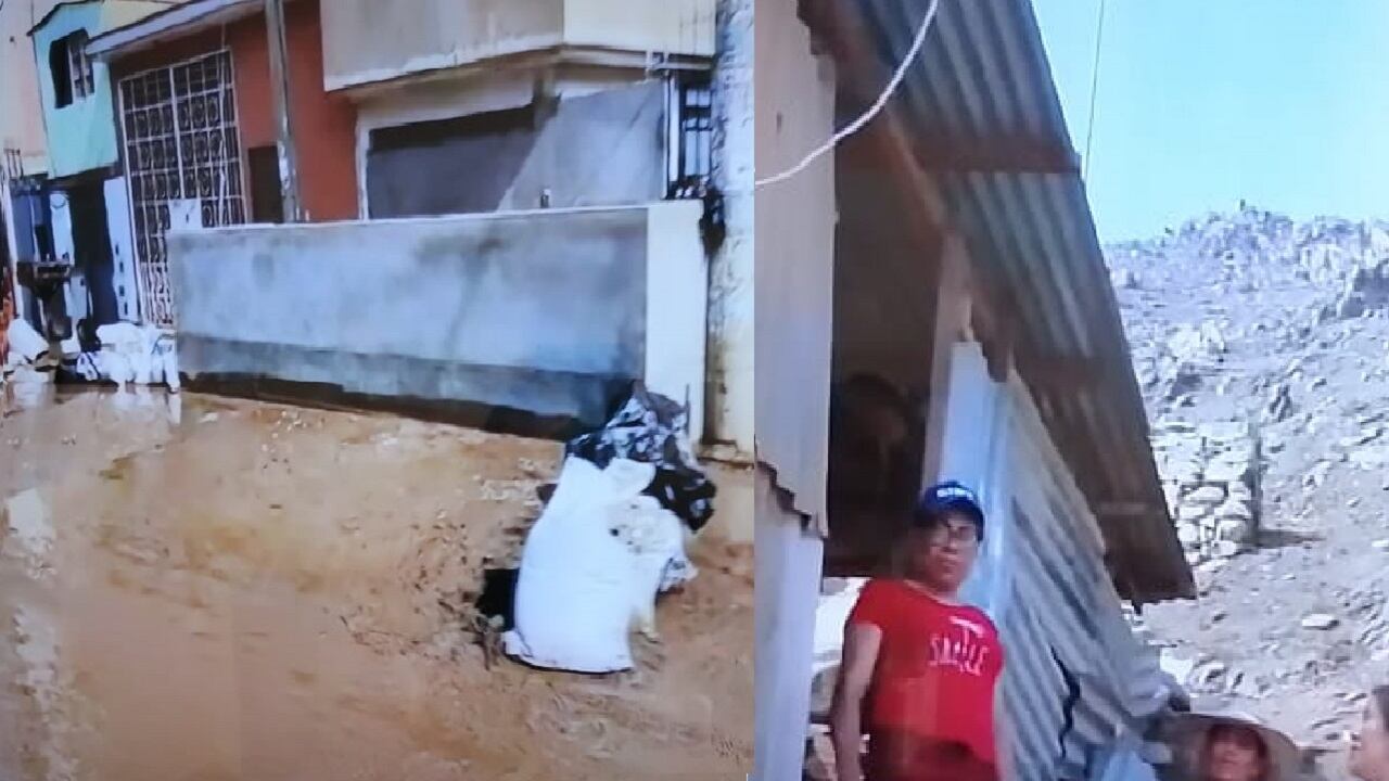 Se activan quebradas por lloviznas. (Captura Canal N)