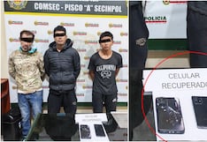 Desarticulan banda criminal “Los rápidos y furiosos de Pisco”