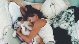 Estudio revela que las mujeres prefieren dormir con su perro que con sus parejas 