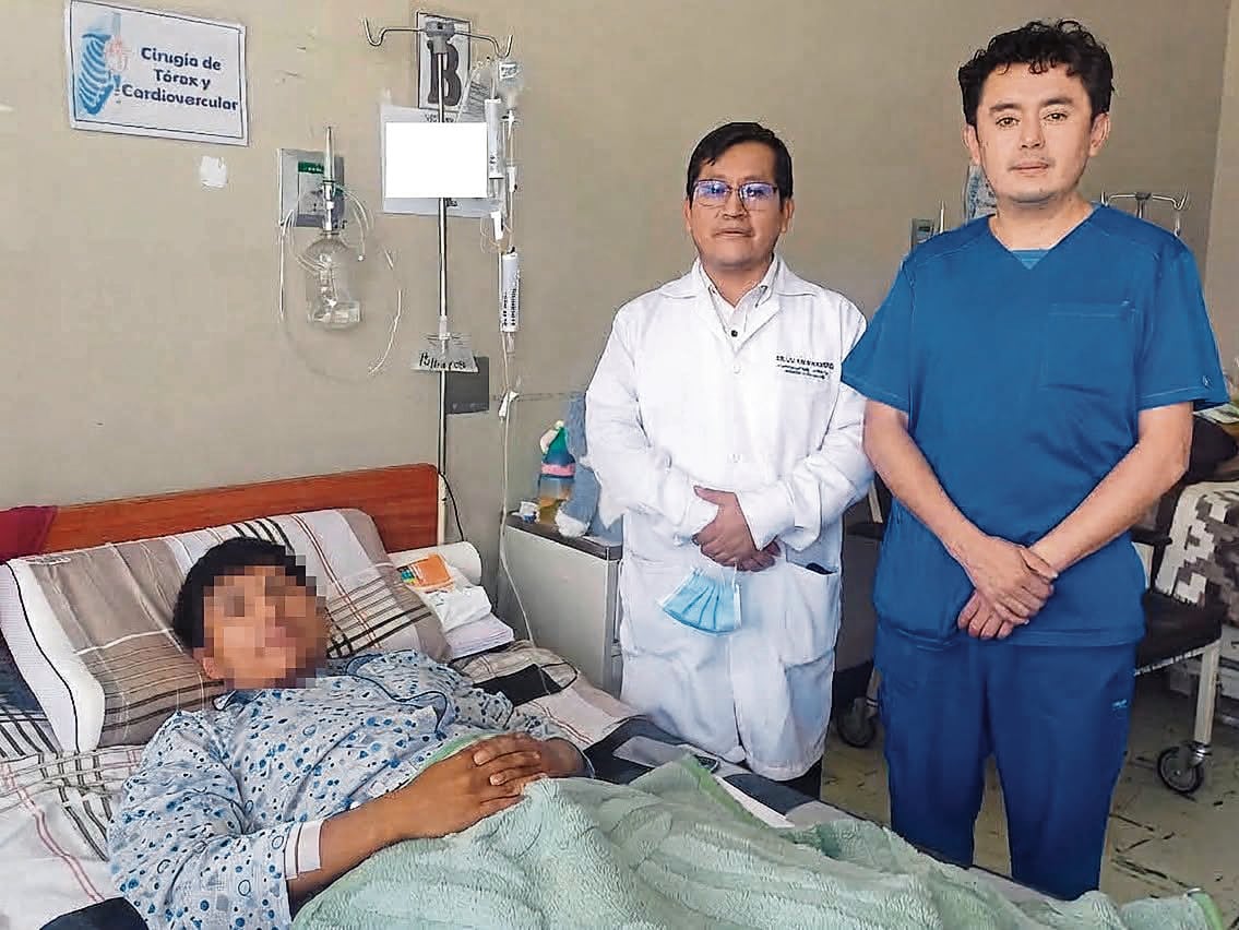 Reconstruyen la tráquea a estudiante en el hospital Honorio Delgado Espinoza (Foto: Gerencia de Salud)