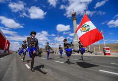 Chacamarca vibra con el imponente Desfile Cívico Escolar por el Bicentenario de la Batalla de Junín
