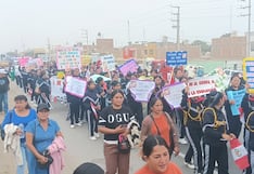 Pisco: protestan por mejoras en el instituto de educación Superior “Carlos Medrano Vásquez”