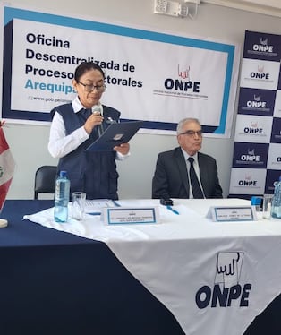 Las siete ODPE que la ONPE instaló en Arequipa para las Elecciones Regionales y Municipales 2026. Foto: ONPE.