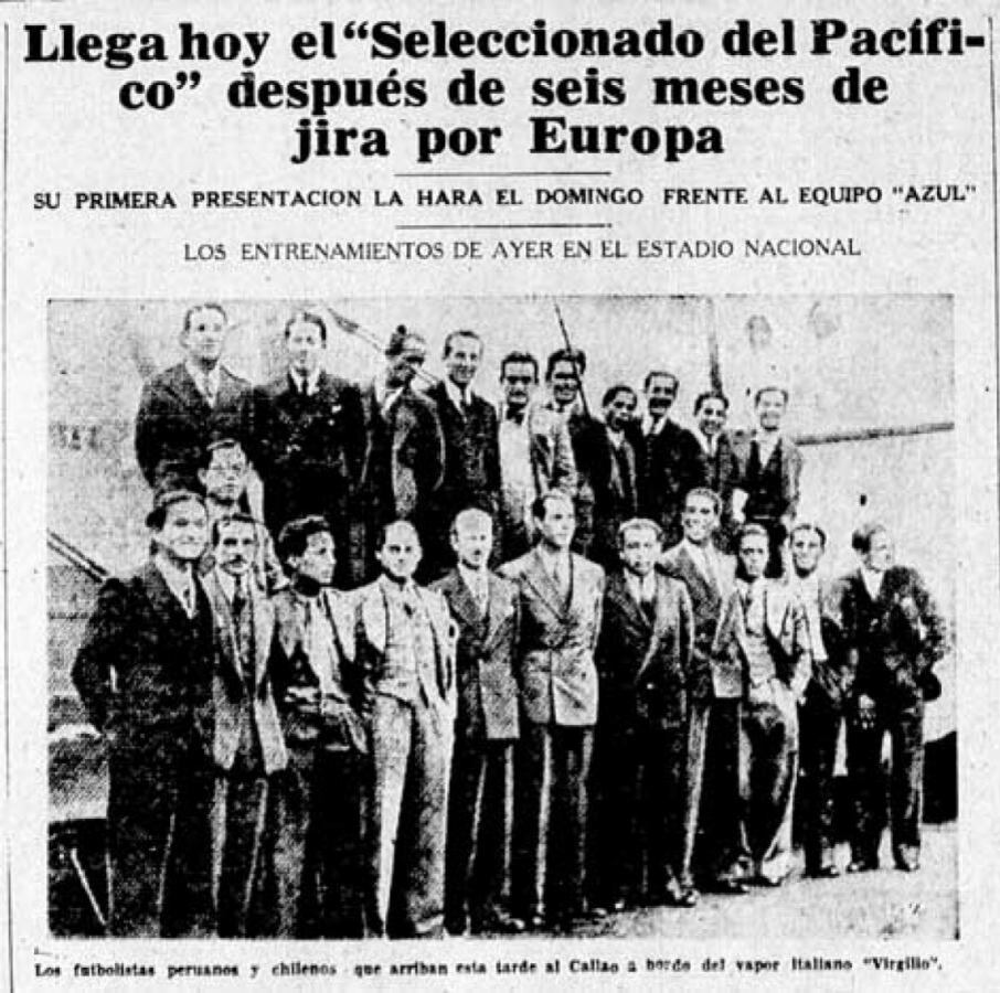 All Pacific regresa a Perú tras disputar 39 partidos contra los clubes europeos.