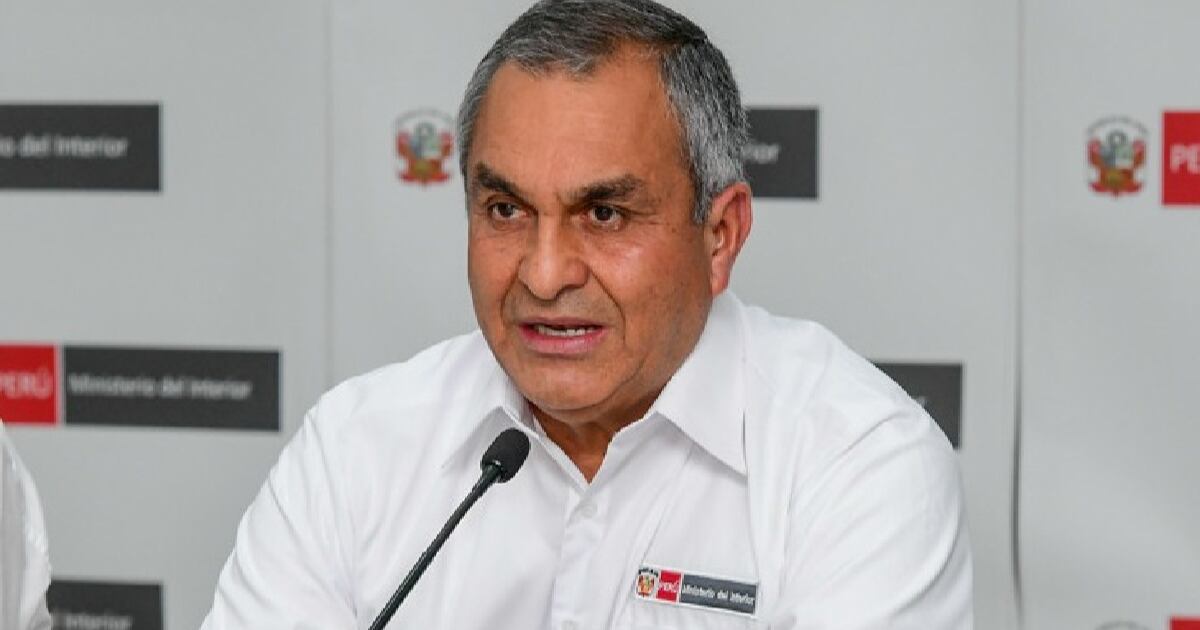 Vicente Romero, ministro del Interior. Foto: GEC