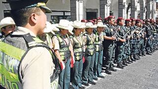 1.040 policías garantizarán seguridad en aniversario de Arequipa